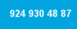 924 930 48 87 924 930 48 87